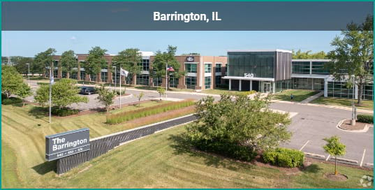 Barrington location photo with title bar