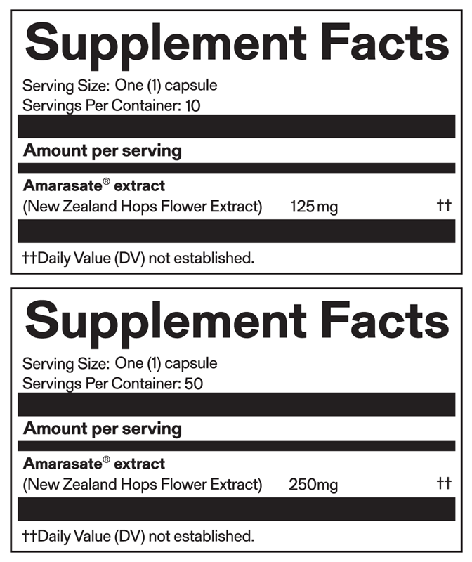 Calocurb CLINICAL Starter Pack supplement facts image